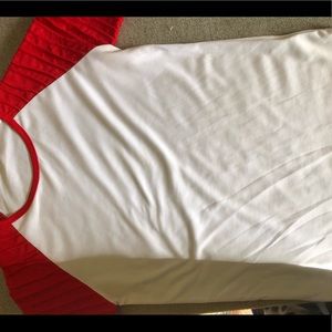 Baseball-style nylon tee
